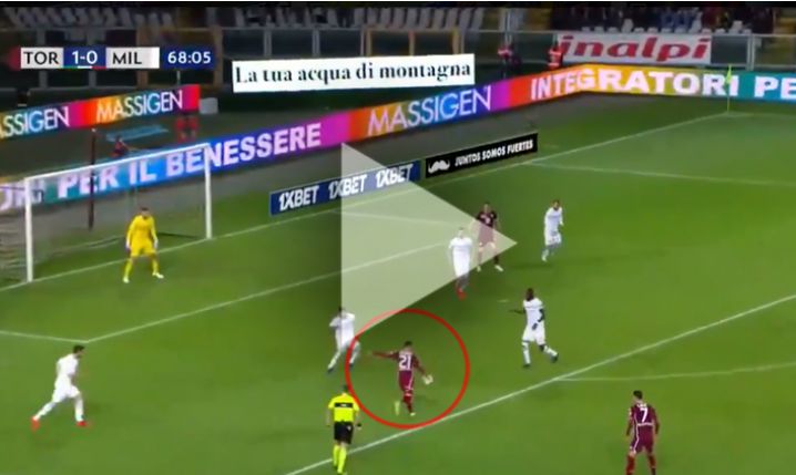 Piękny GOOOL Berenguera na 2-0 z Milanem! [VIDEO]